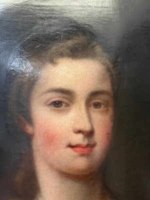 Lot 732 - 18th Century British School - Portrait of Amy daughter of Sir Nicholas Lawes | oil