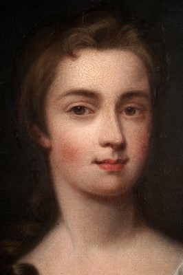 Lot 732 - 18th Century British School - Portrait of Amy daughter of Sir Nicholas Lawes | oil