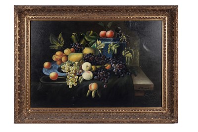 Lot 2 - M. Raymond - Still life with fruit | oil