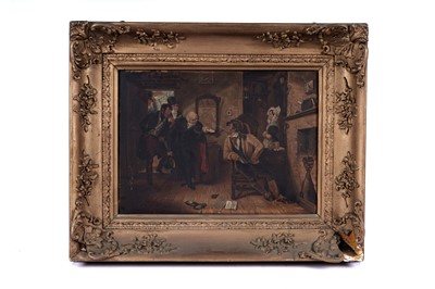 Lot 623 - After Robert William Buss - Soliciting a Vote | oil