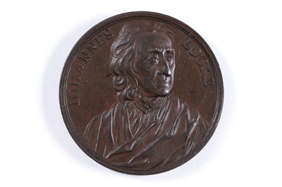 Lot 417 - John Locke Memorial Medal, 1704