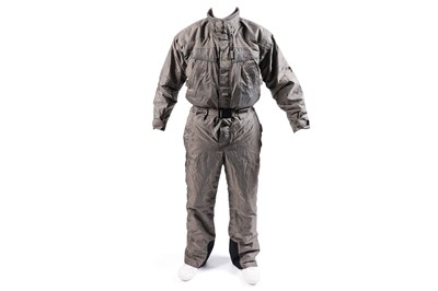 Lot 212 - One-piece prototype ski suit made for Pierce Brosnan in The World is Not Enough 1999