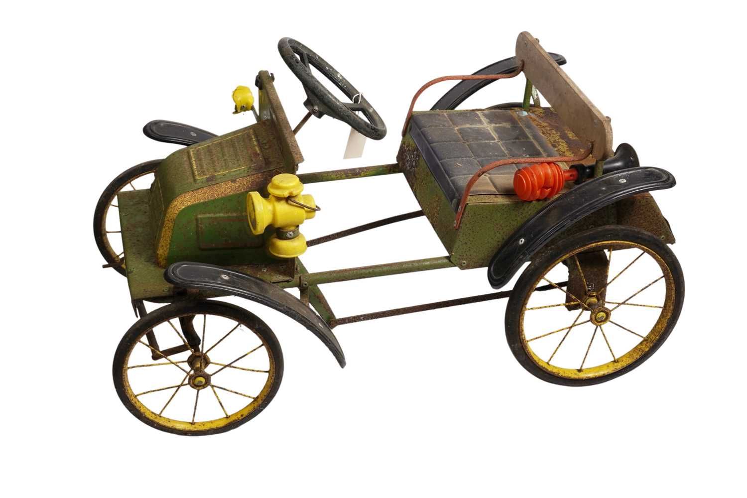 Lot 193 - A Tri-Ang vintage De Dion Bouton style pedal car