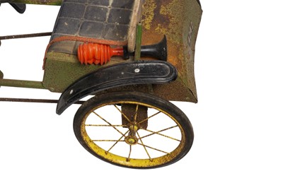 Lot 193 - A Tri-Ang vintage De Dion Bouton style pedal car