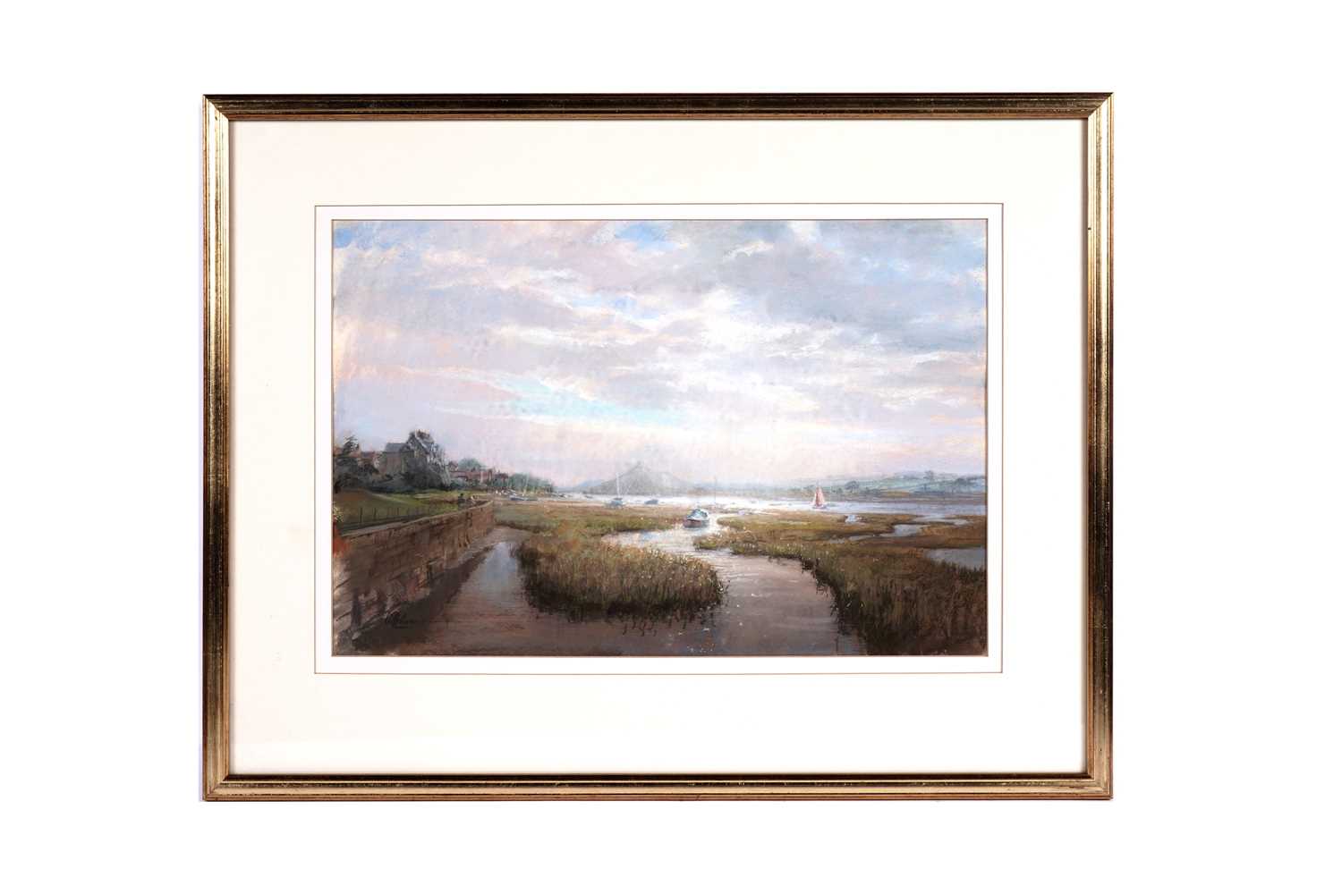 Lot 550 - Walter Holmes - Alnmouth | pastel