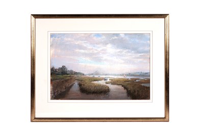Lot 550 - Walter Holmes - Alnmouth | pastel