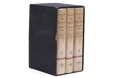 Lot 535 - Khaldûn (Ibn), The Muqaddimah: An Introduction to History