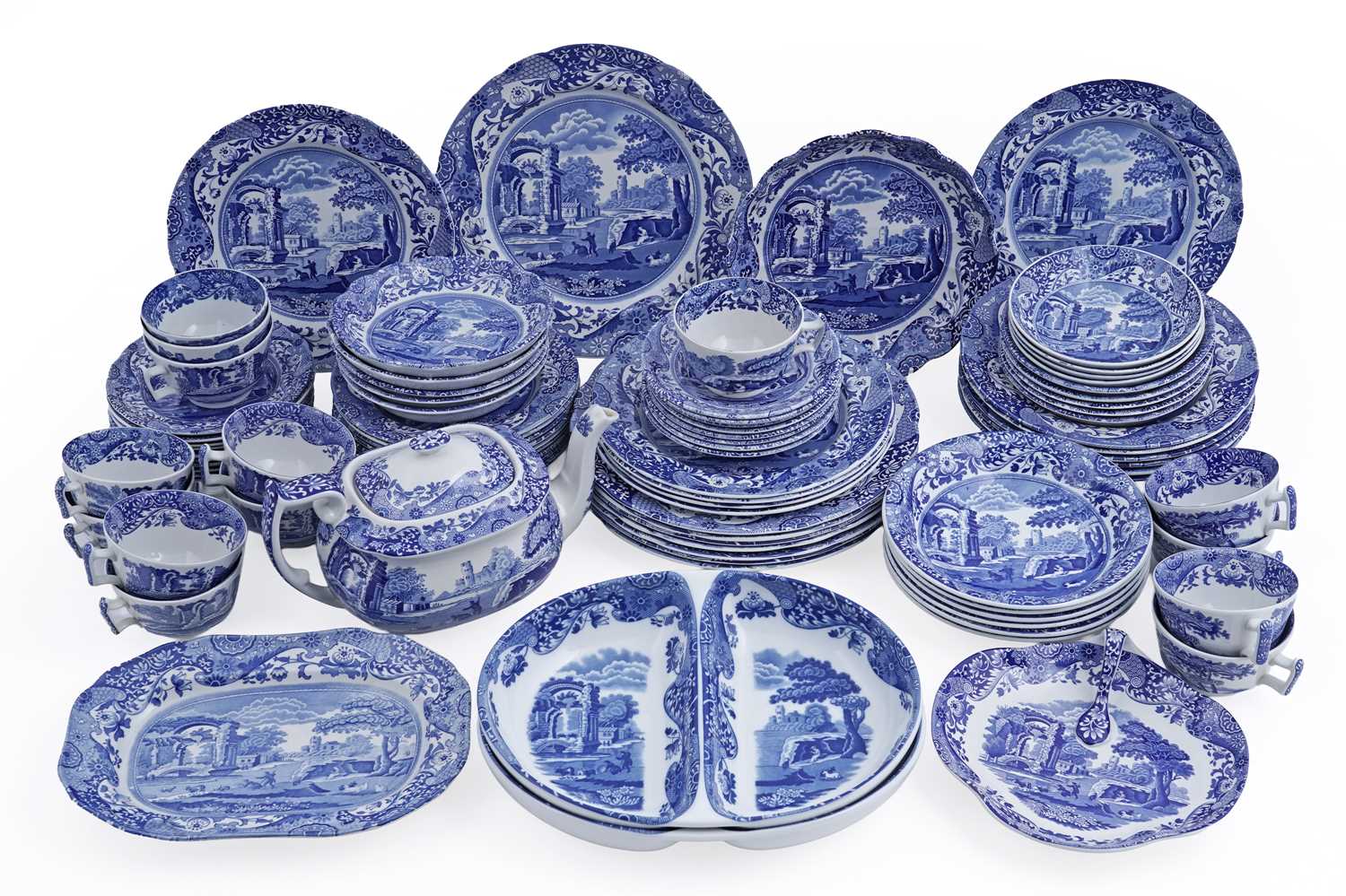Lot 295 - An extensive collection of Spode ‘Italian’