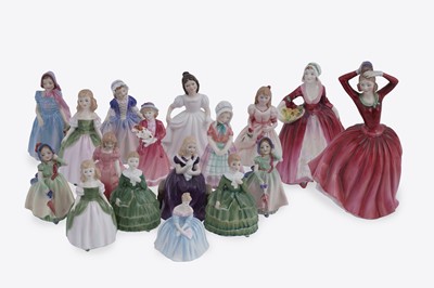 Lot 296 - A collection of Royal Doulton ceramic figures