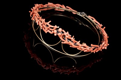 Lot 502 - A 19th Century coral tiara