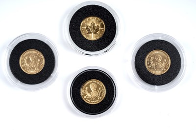 Lot 49 - Four gold coins