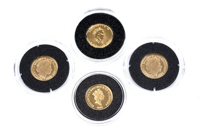 Lot 49 - Four gold coins