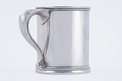 Lot 372 - An early 20th Century American sterling silver Christening mug