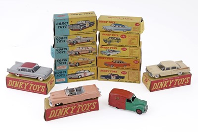Lot 407 - A collection of boxed Corgi and Dinky diecast models; and one unboxed