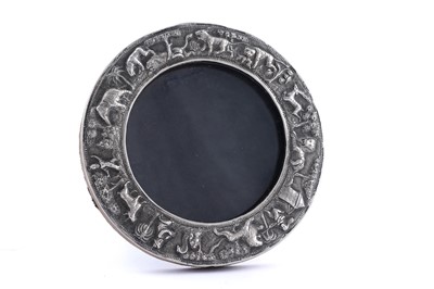 Lot 32 - A late 19th Century Indian silver mounted photograph frame