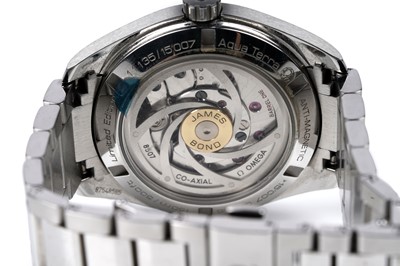 Lot 421 - Omega Seamaster Master Co-Axial Chronometer Aqua Terra James Bond 007 wristwatch