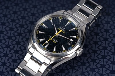 Lot 421 - Omega Seamaster Master Co-Axial Chronometer Aqua Terra James Bond 007 wristwatch