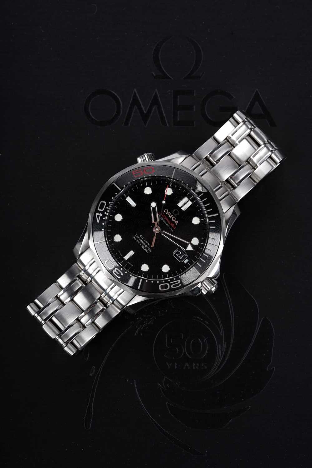 Lot 423 - Omega Seamaster Professional James Bond 007 50th Anniversary wristwatch
