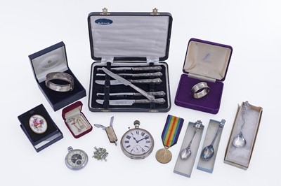 Lot 261 - Jewellery, silver and other items