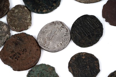 Lot 64 - A collection of Roman; and other ancient coins