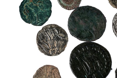 Lot 64 - A collection of Roman; and other ancient coins