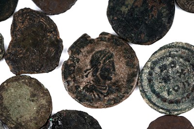 Lot 64 - A collection of Roman; and other ancient coins