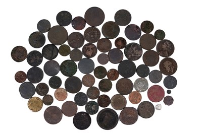 Lot 65 - George III and later mainly bronze coinage