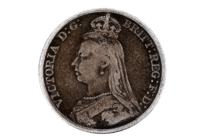 Lot 71 - A George III 1821 crown; and three Victoria crowns