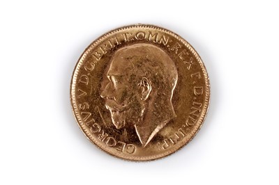 Lot 38 - A George V 1913 gold sovereign