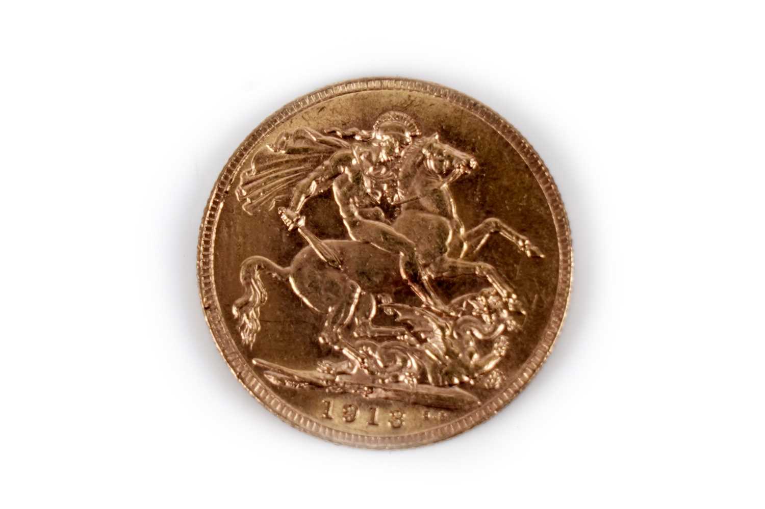Lot 38 - A George V 1913 gold sovereign