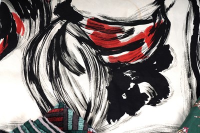 Lot 225 - A group of designer scarves including: Givenchy