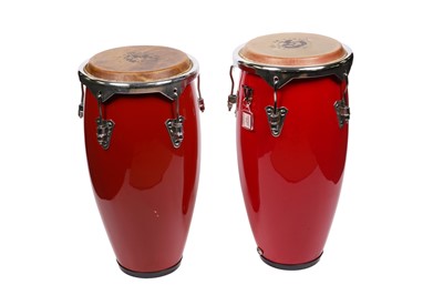 Lot 307 - A pair of Drum Beat conga drums