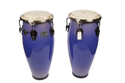 Lot 310 - A pair of Pearl Primero Pro conga drums