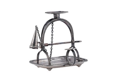 Lot 78 - An Edwardian/George V silver wax jack