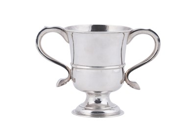Lot 81 - A late George II silver two handled cup