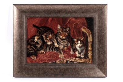 Lot 752 - Manner of Wilson Hepple - Troublesome Bairns | oil