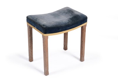 Lot 1053 - Waring and Gillow: a 1953 Queen Elizabeth coronation stool