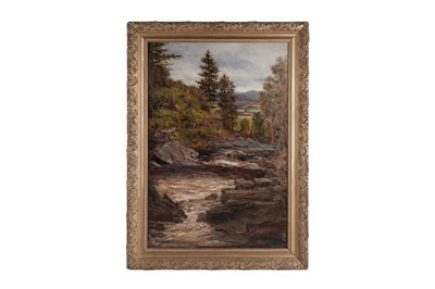 Lot 705 - Attributed to John Falconar Slater - The Meandering Stream | oil