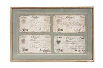 Lot 78 - 19th Century Goldsithney Cornwall bank notes for Gundrys and Company