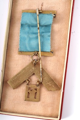 Lot 107 - A collection of Masonic jewels