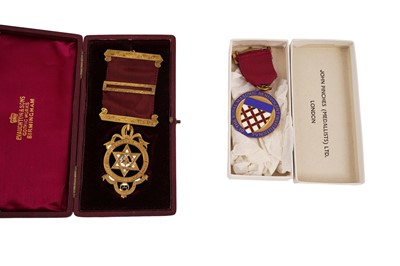 Lot 107 - A collection of Masonic jewels