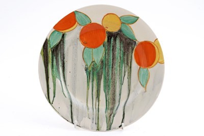 Lot 249 - A Clarice Cliff ‘Bizarre Delcia’ side plate