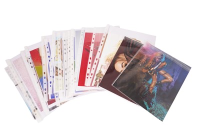 Lot 257 - A collection of pop related autographs