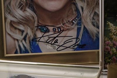 Lot 315 - A collection of framed autographs