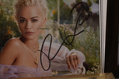 Lot 315 - A collection of framed autographs