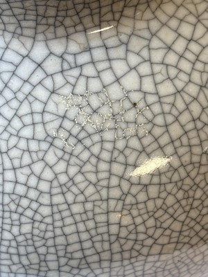 Lot 821 - A Chinese crackle glaze vase