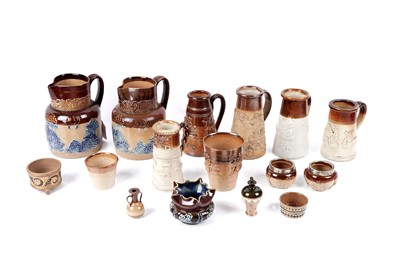 Lot 250 - A collection of Doulton Lambeth stoneware