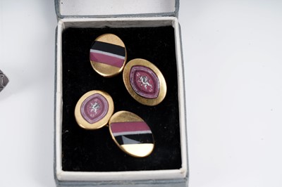 Lot 37 - A collection of silver, gold and silver plated medals, fobs and badges