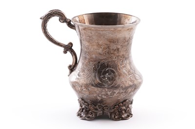 Lot 99 - A Victorian silver Christening mug