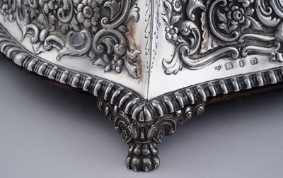 Lot 117 - Freedom of the Borough of Tynemouth casket presented to John Foster Spence